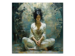 Wandbild Zazen #2, Japanische Meditation, Farbig, 1:1 7 Wandbild Zazen #2, Japanische Meditation, Farbig, 1:1 -Küchenutensilien Laden wandbild zazen 2 japanische meditation farbig 1 1 17 1